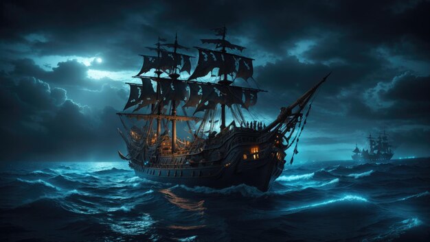 Pirati gotici Una notte nautica drammatica