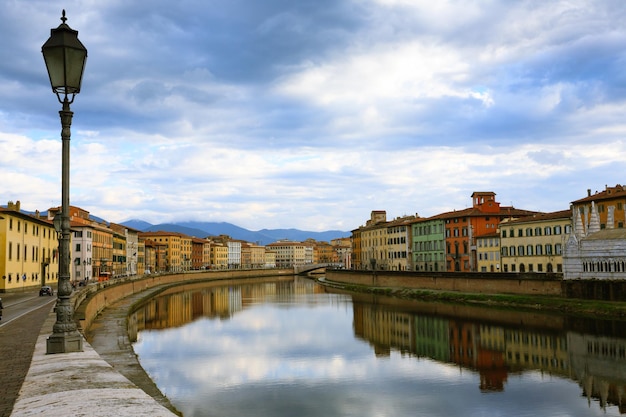 Pisa vista giorno Toscana Italia