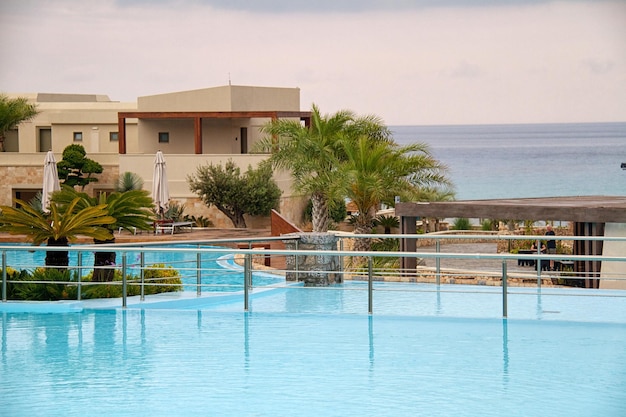 Piscina nella villa di lusso Rodi Grecia