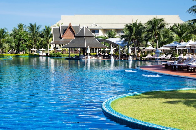 Piscina tropicale in Tailandia