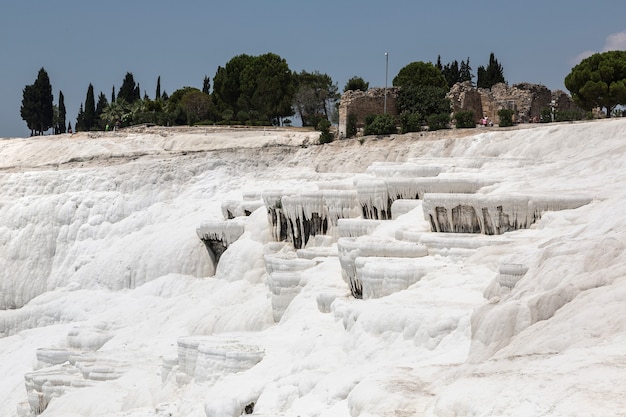 Piscine e terrazze in travertino a Pamukkale