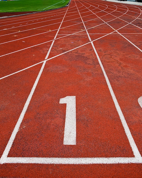 Pista di atletica leggera numero 1.