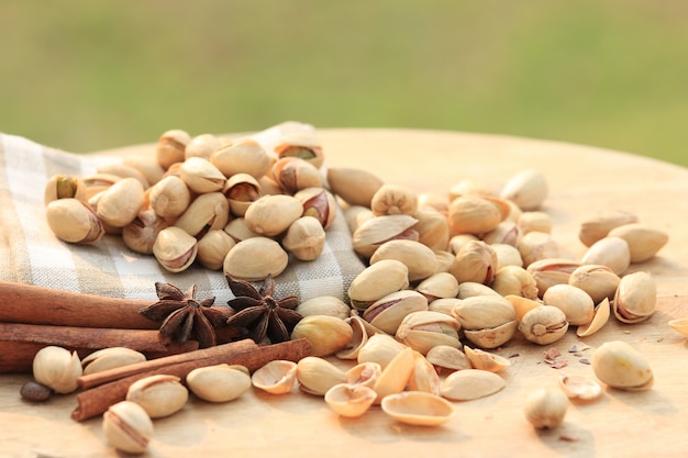 Pistacchio e erba cinese