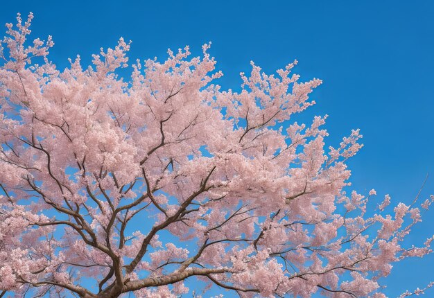 Pittura 3d Albero 3d con tronco dorato e fiori colorati per la stampa digitale