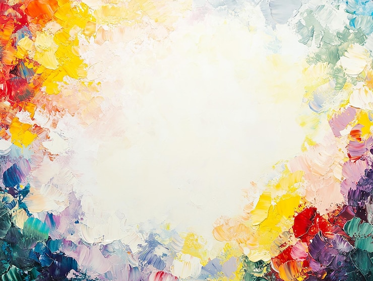 Foto pittura a olio astratta fiori carta da parati arte pittura a olio sfondo