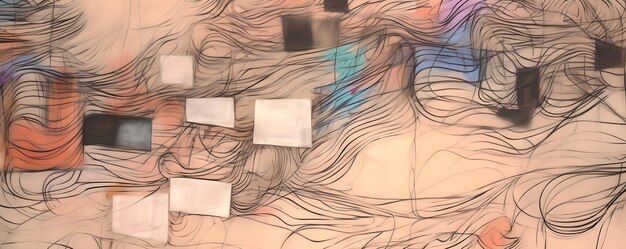 Pittura a olio colorata astratta sulla trama della tela Sfondo della pittura a olio a tratto di pennello disegnato a mano Dipinti ad olio di arte moderna Arte moderna astratta per lo sfondo