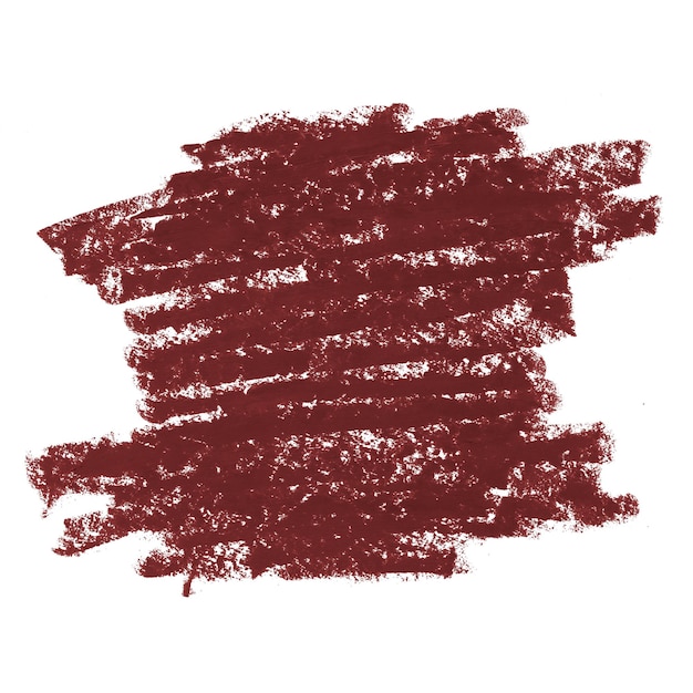 Pittura a pennello rosso marrone matto