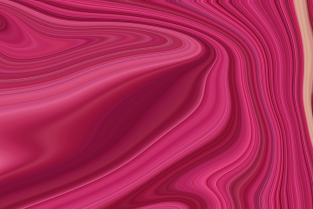 Pittura acrilica a vortice di arte fluida rosa