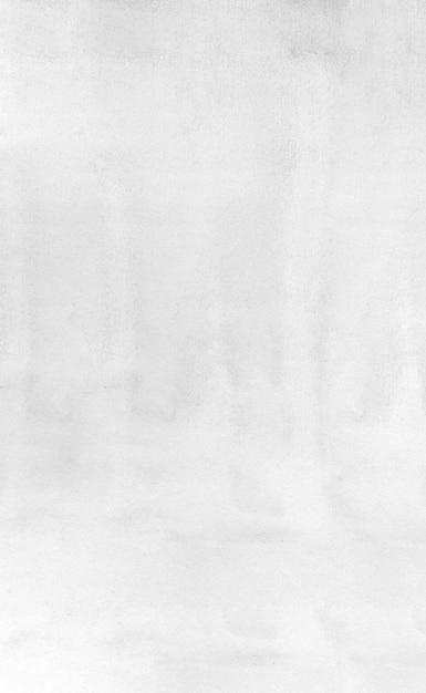 Pittura ad acquerello verticale nera e grigia strutturata su sfondo di carta bianca