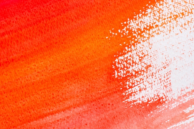 pittura di arte rossa o arancione su sfondo texture di carta