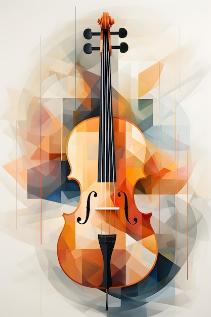 Pittura di strumenti musicali