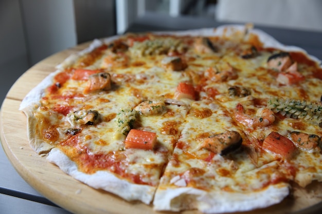 Pizza ai frutti di mare