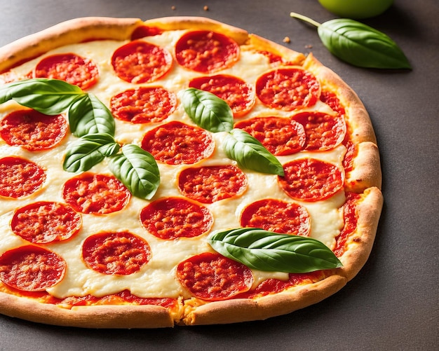 pizza con ingredienti su sfondo nero, vista dall'alto