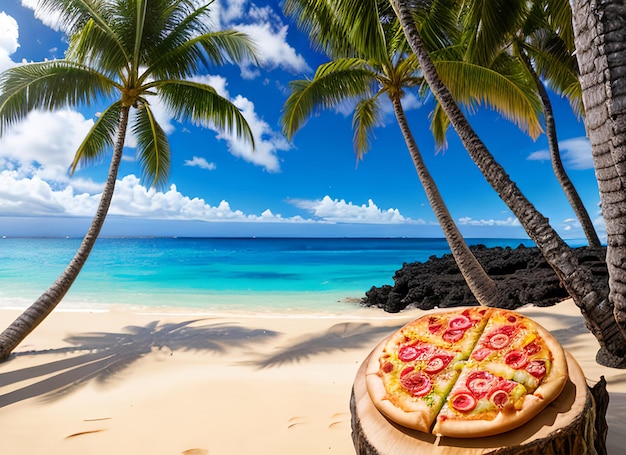 pizza hawaiana