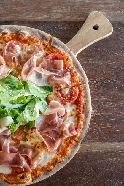 Pizza parma ham