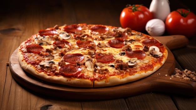 Pizza Perfection Immagine di alta qualità di stili iconici
