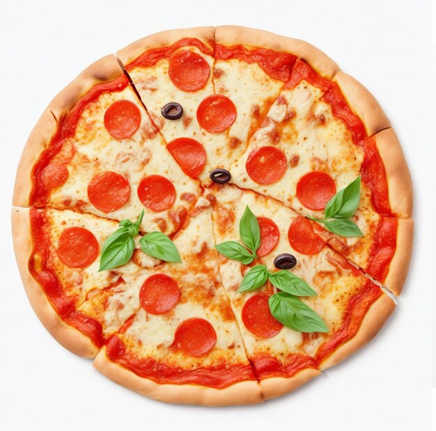 Pizza rotonda italiana