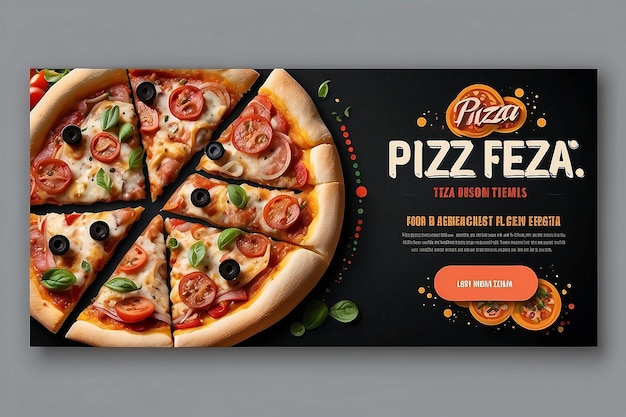 PIZZA SOCIAL MEDIA DESIGN TEMPLETFOOD