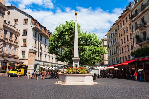 Place du Molard piazza Ginevra