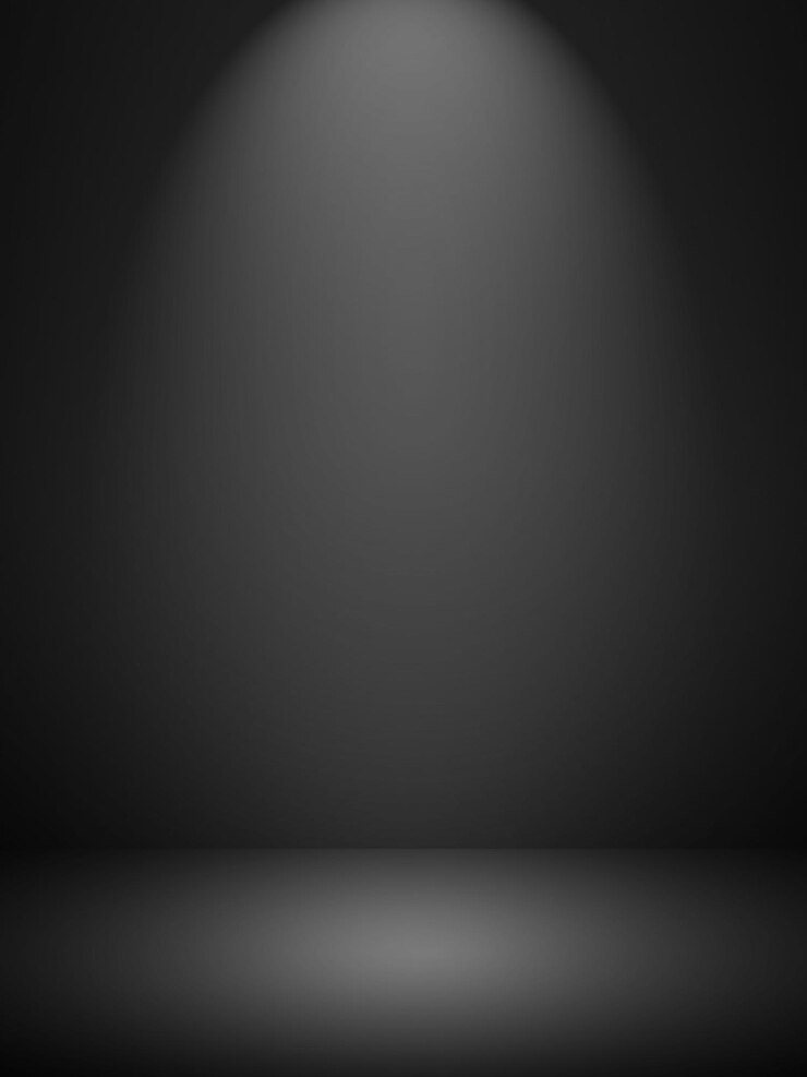 Photo plain studio black background
