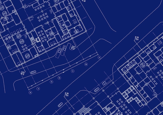 Planimetria edificio progettato su disegno