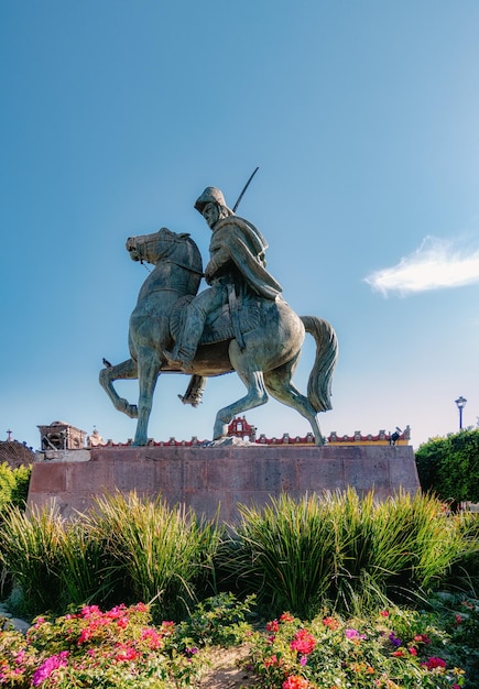 Plaza Civica Ignacio Allende Statua San Miguel de Allende