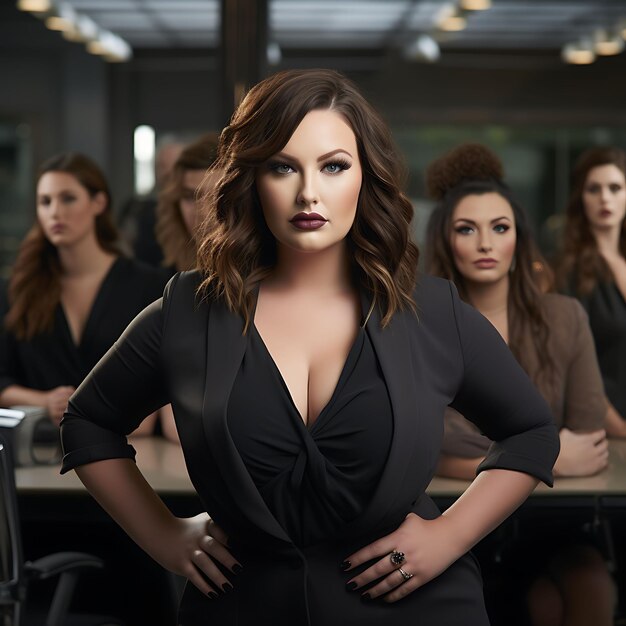 PlusSize CEOs Manager Una celebrazione della diversità e della fiducia attraverso l'empowerment digitale