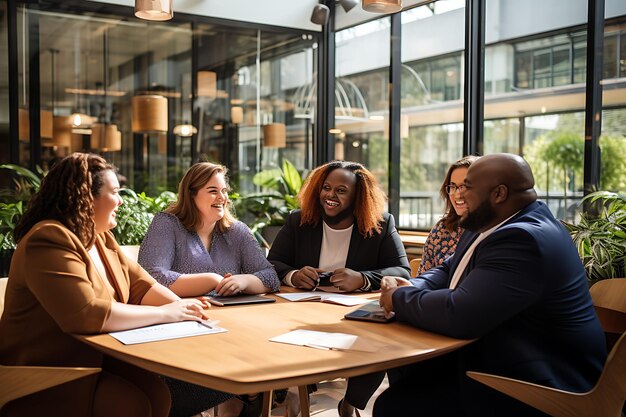 PlusSize CEOs Manager Una celebrazione della diversità e della fiducia attraverso l'empowerment digitale