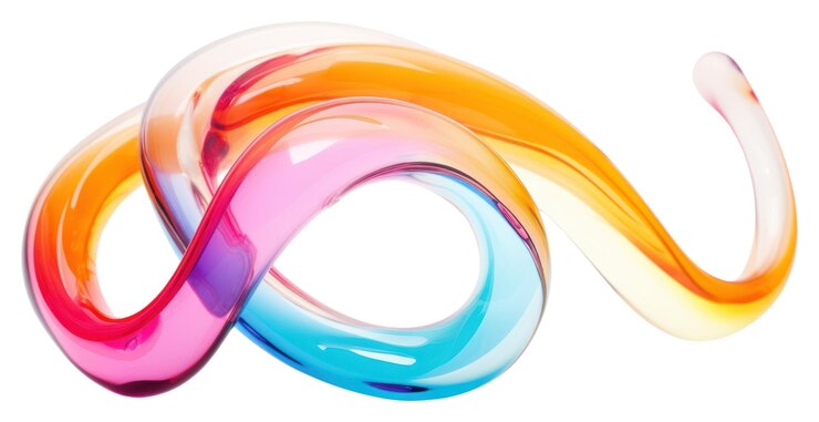 Foto png accessori a forma d'arcobaleno creatività