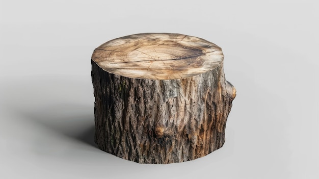 Png di tronco di albero isolato su sfondo trasparente