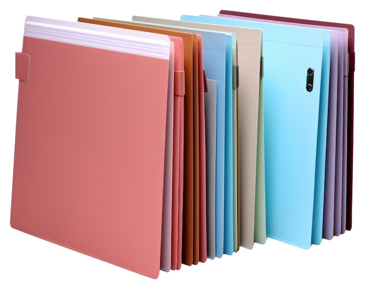 Photo png file folders with documents file white background publication