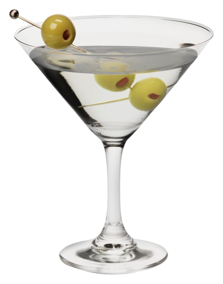 Foto png hollywood martini cocktail bevanda di sfondo bianco cosmopolita