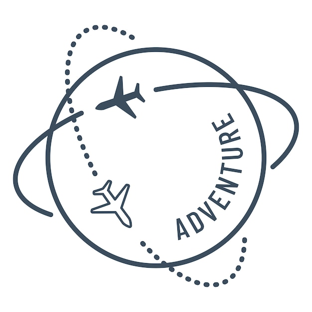 PNG icona della linea di viaggio globale sfondo trasparente