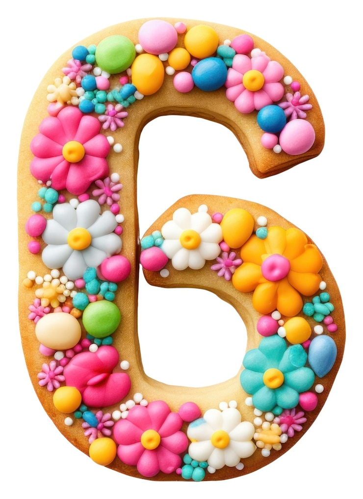 Foto png numero di biscotti da dessert