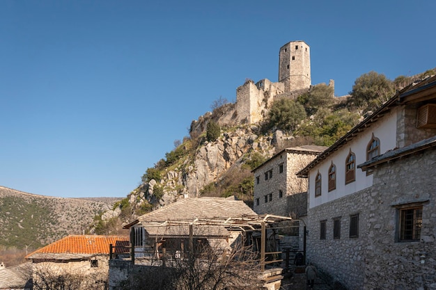 Pocitelj borgo medievale nel comune di Capljina in Bosnia ed Erzegovina