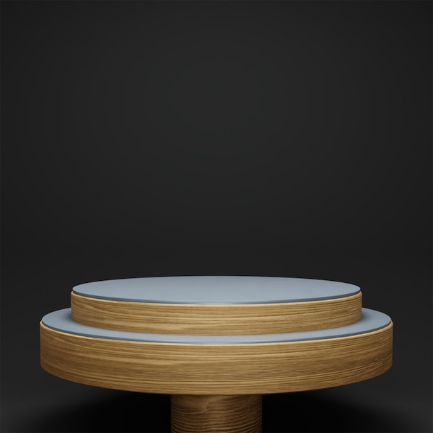 Podio mockup per il podio di presentazione del prodotto
