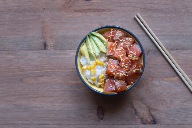 Poke bowl hawaii