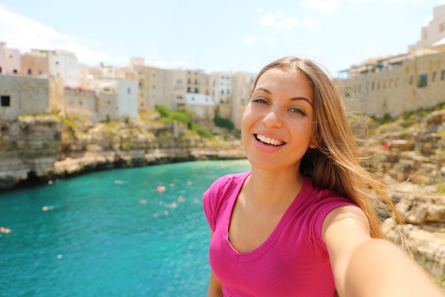 Polignano a mare, Mar Mediterraneo, Italia