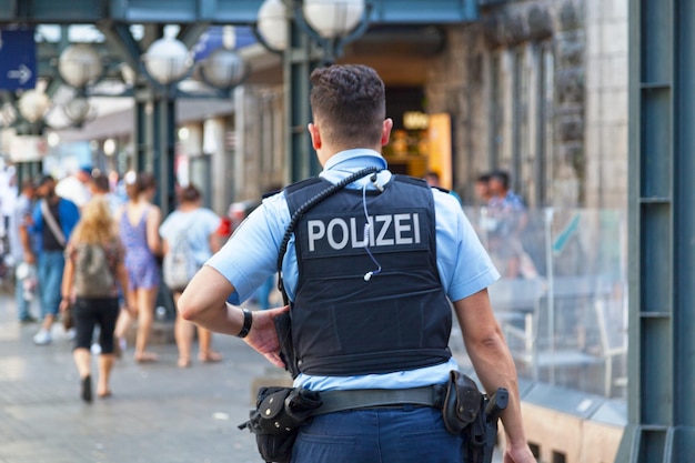 Poliziotto ad Amburgo