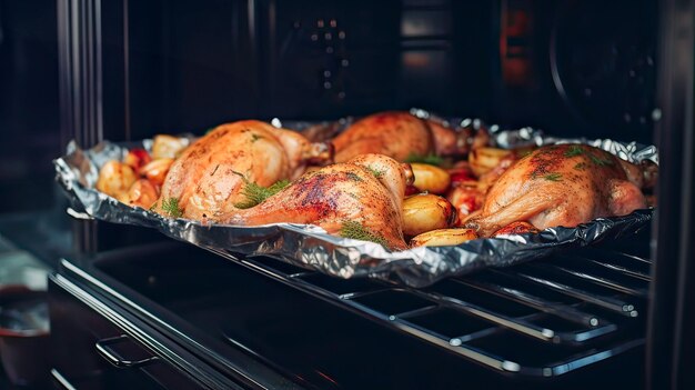 Pollo al limone cotto in forno