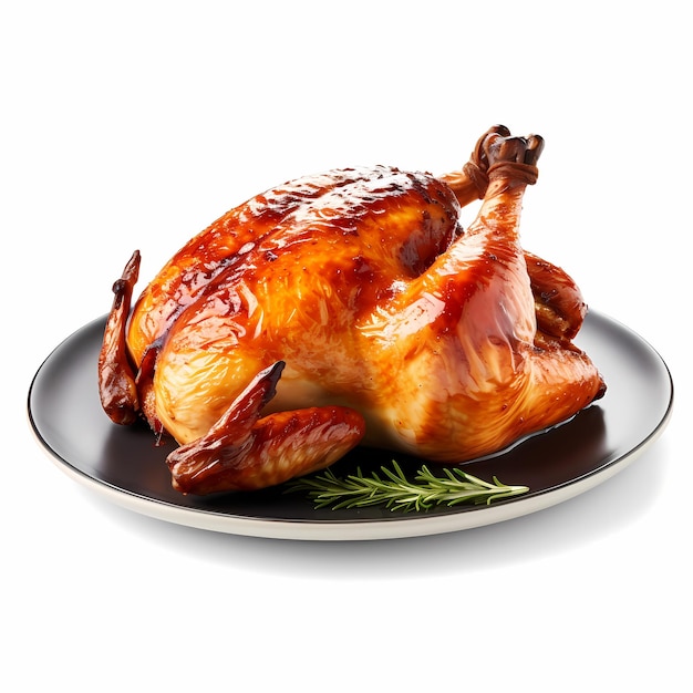 Pollo alla griglia succoso e tenero perfettamente marinato e cotto su una griglia a carbone