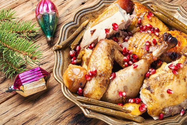 Pollo natalizio tradizionale