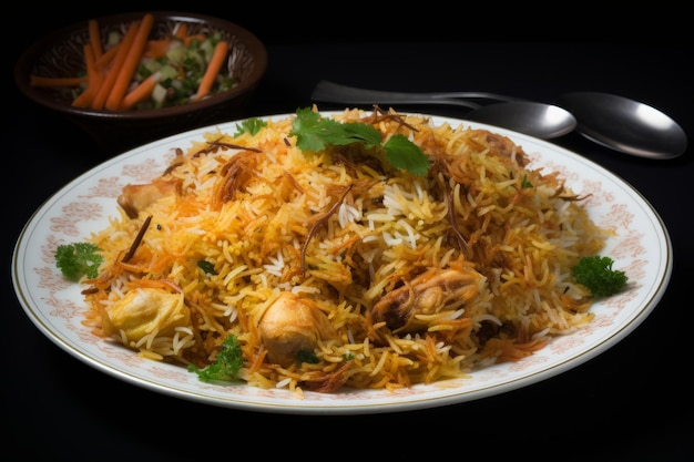 Pollo Tangdi Biryani immagine AI generativa