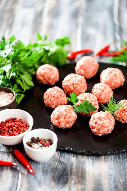 polpette di carne cruda