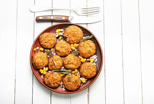 Polpette di verdure magre