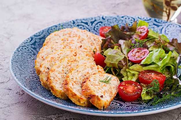 Polpettone con cipolla e carota