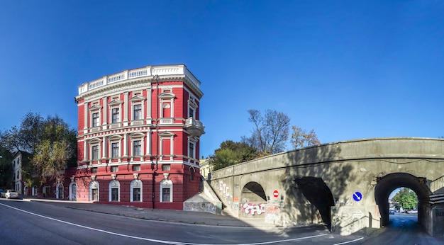 Pommer storico che costruisce a Odessa, Ucraina