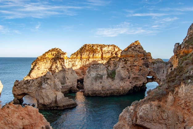 Ponta da Piedade a Lagos Algrave Portogallo