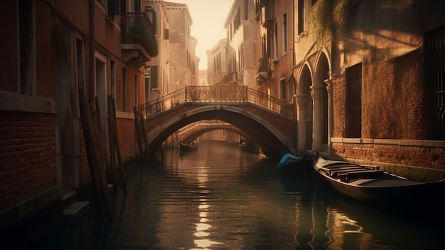Ponte a Venezia Italia Generativo Ai
