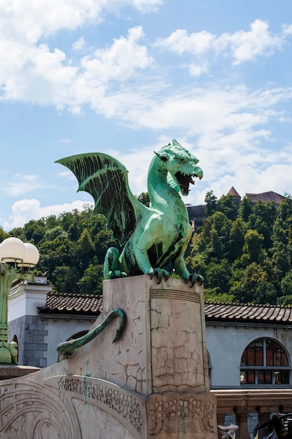 Ponte del drago a Lubiana, in Slovenia